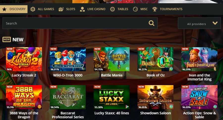 Игровые автомат Риобет